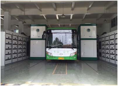 國網(wǎng)牛首山電動汽車充換電站